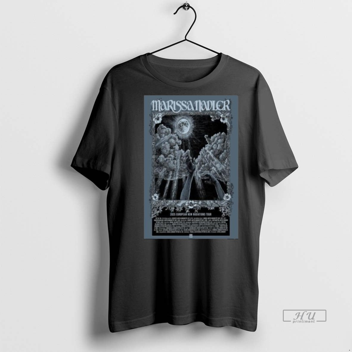 Officials Marissa Nadler 2025 European New Radiations Tour Graphic Tee Shirt Sweater