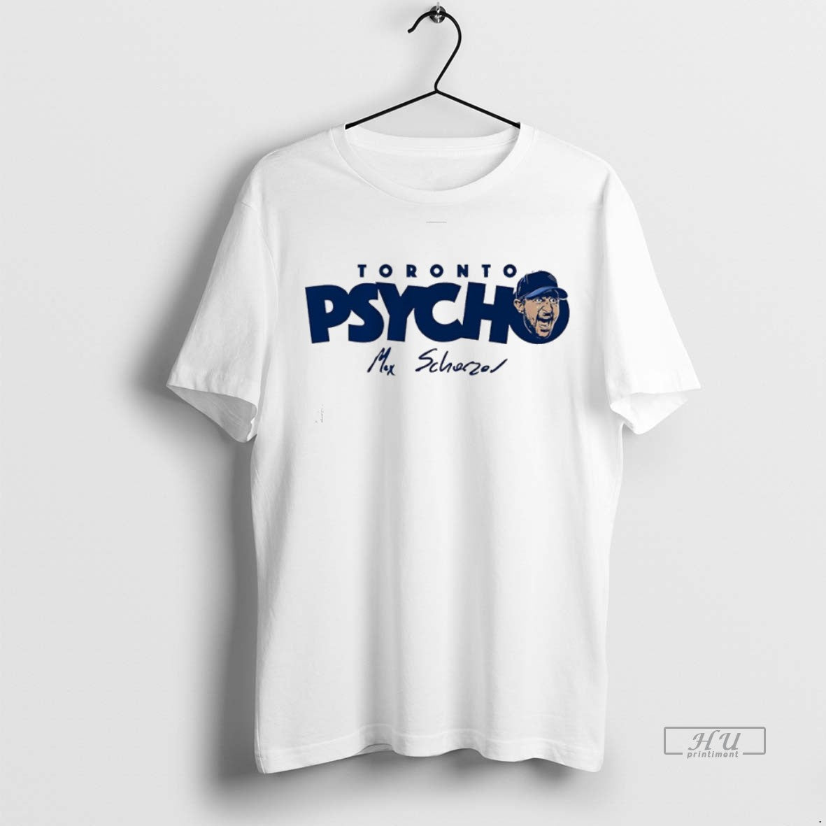 Officials Max Scherzer Toronto Blue Jays Psycho Signature T Shirt Sweater