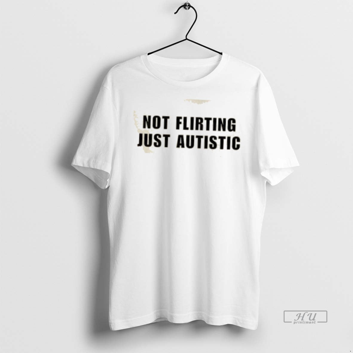 Officials Not Flirting Just Autistic Graphic Tee Shirt Sweater