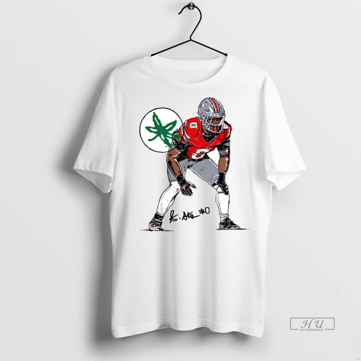 Officials Ohio State Football Sonny Styles Tee Shirt Sweater