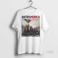 Officials Portland Frog Antifamerica Tee Shirt Sweater