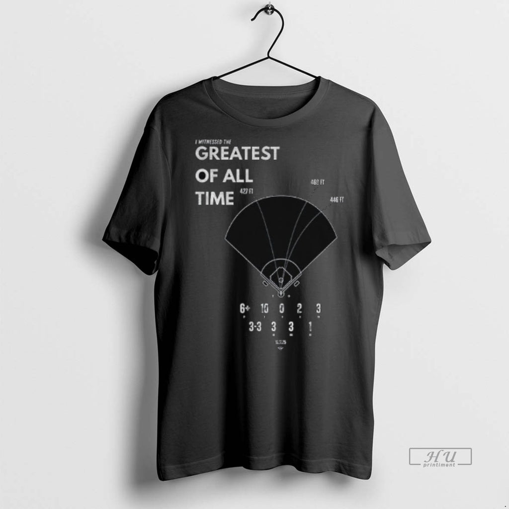 Officials Shohei Ohtani I Witnesses The Greatest Of All Time Dodgers Baseball T Shirt Sweater