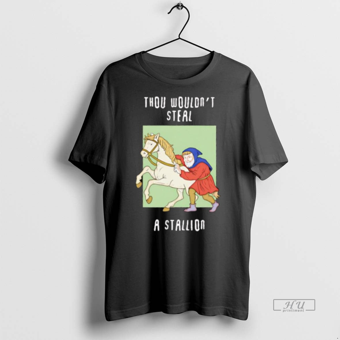 Officials Thou Wouldnt Steal A Stallion Graphic Tee Shirt Sweater