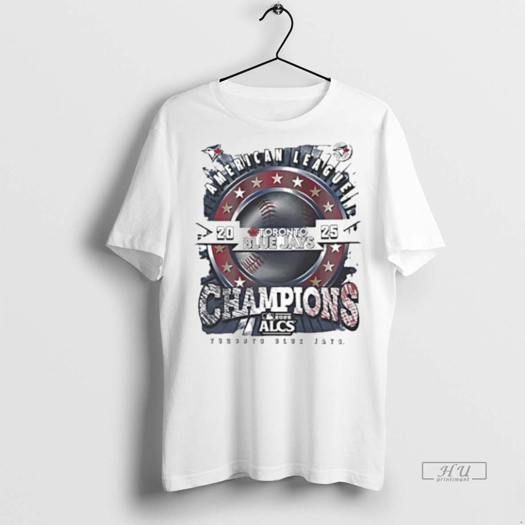 Officials Toronto Blue Jays 25 American League Champions Vintage Tee Shirt Sweater
