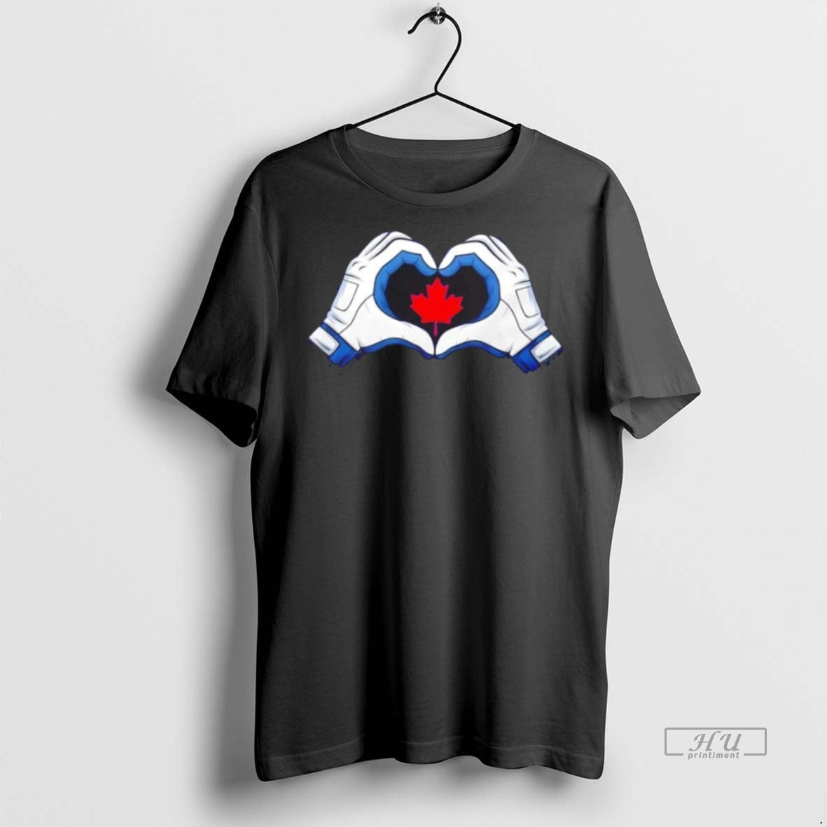 Officials Toronto Blue Jays Built For Fall Canada Heart Hands 2 Sided Tee Shirt Sweater