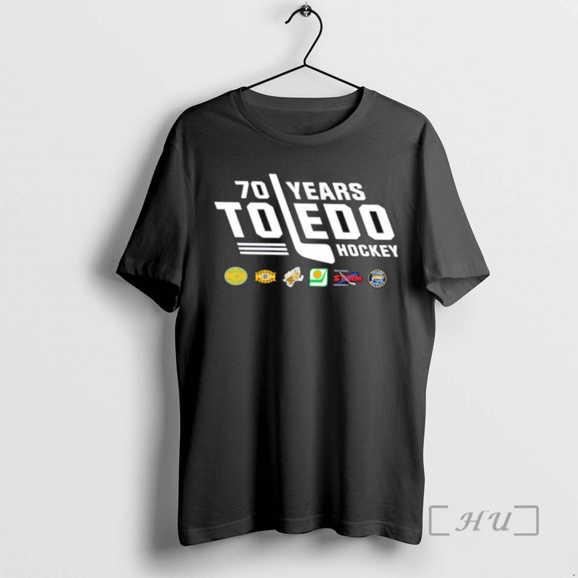 Officials Trending 70 Years Toledo Hockey Heritage Tee Shirt Sweater