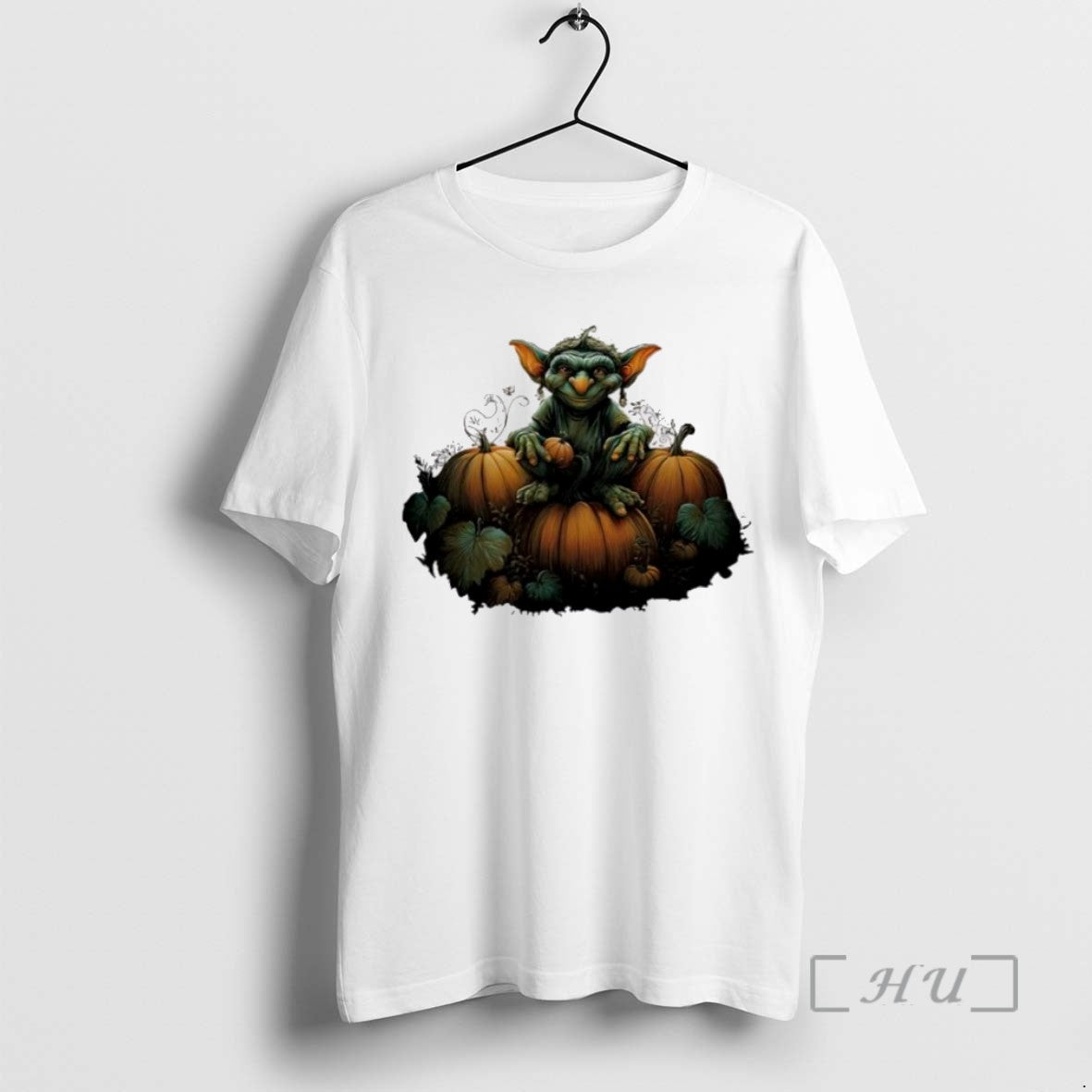 Officials Trending Autumn Goblin And Pumpkins Halloween 2025 Tee Shirt Sweater