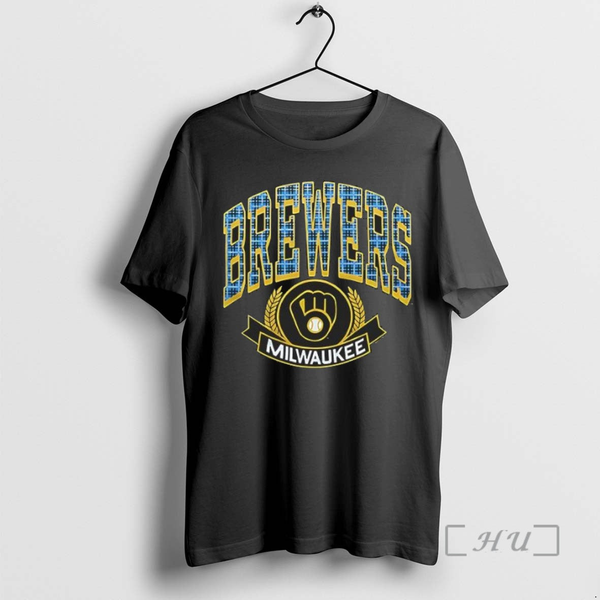 Officials Trending Best Milwaukee Brewers Plaid Style Tee Shirt Sweater