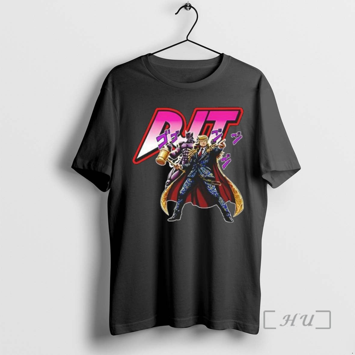 Officials Trending Best Trump Jojos Bizarre Adventure Djt Trump Anime Tee Shirt Sweater