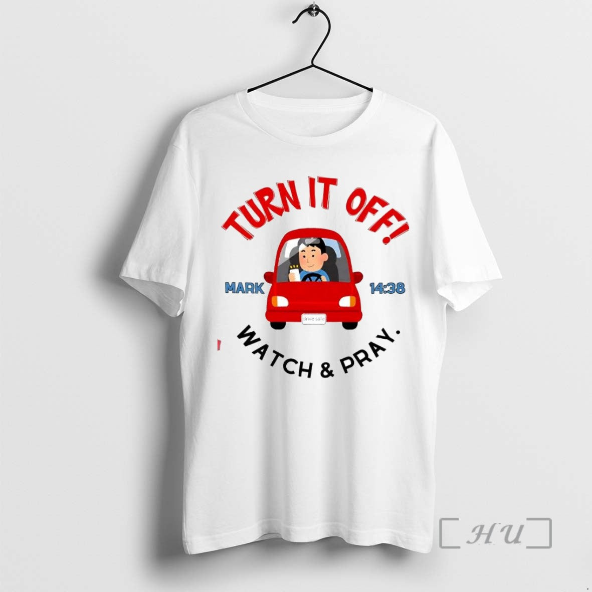 Officials Trending Best Turn It Off Watch And Pray Mark Cartoon Tee Shirt Sweater
