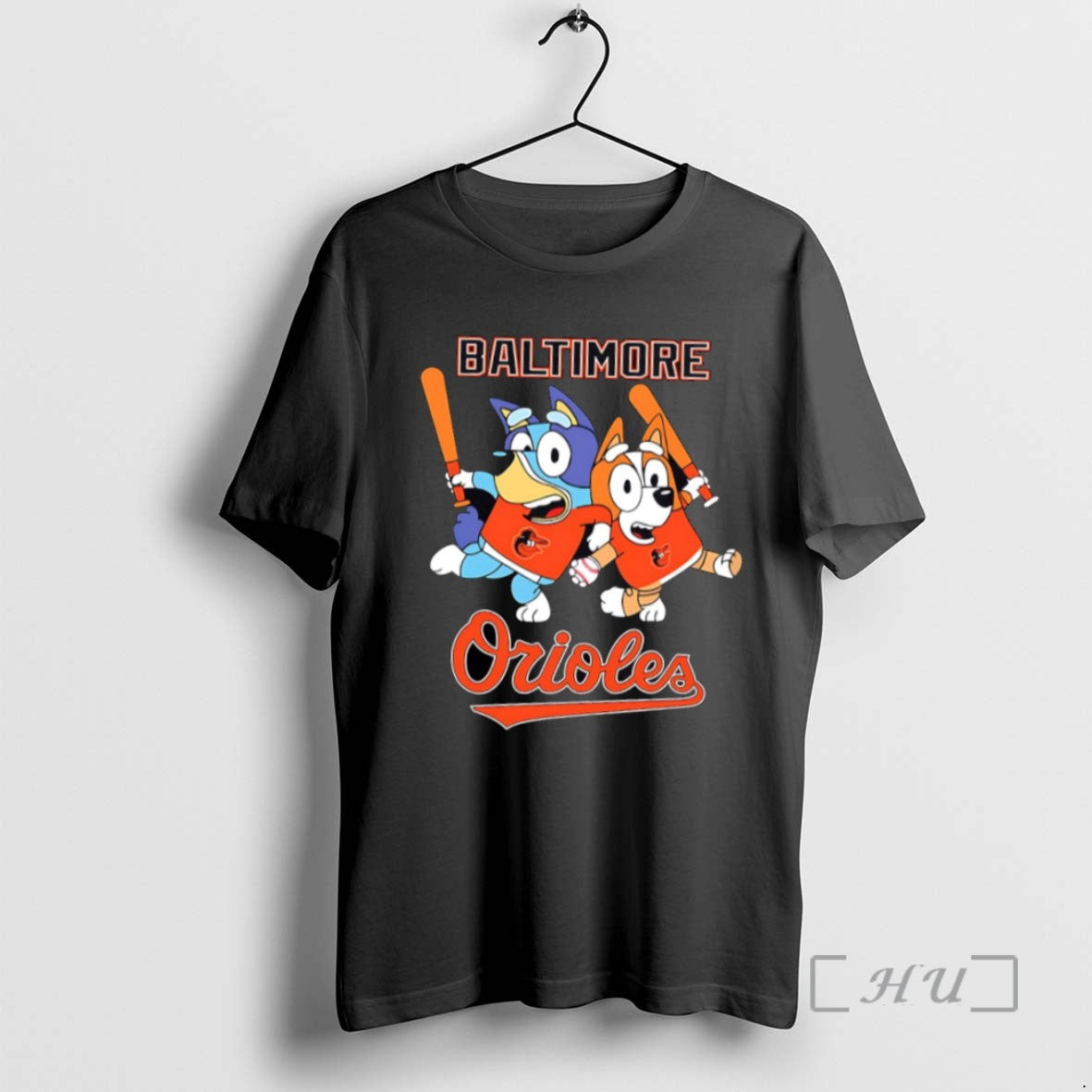 Officials Trending Bluey Baltimore Orioles Team Mlb Funny Cute Tee Shirt Sweater