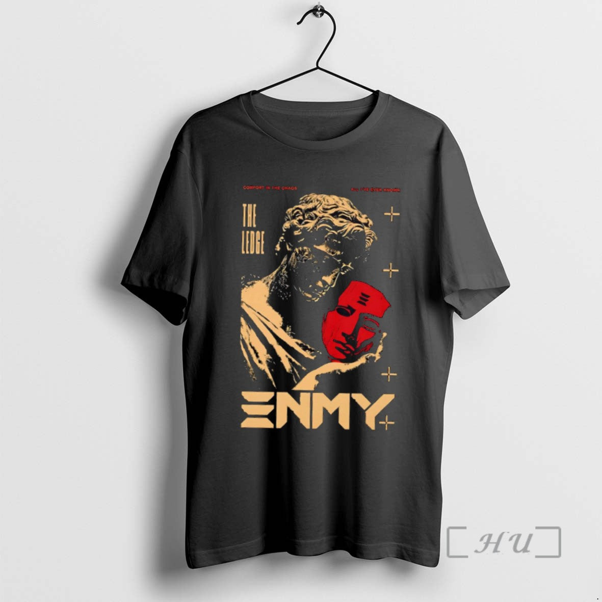 Officials Trending Enmy Chaos The Ledge Retro Tee Shirt Sweater