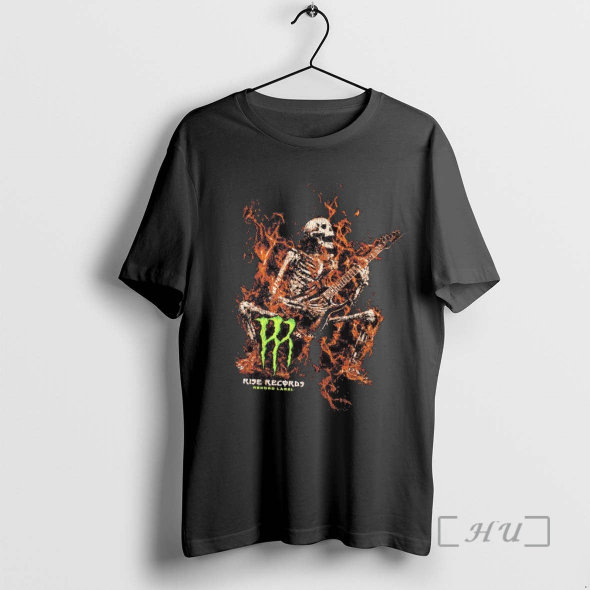 Officials Trending Monster Skeleton Rise Records 2025 Tee Shirt Sweater