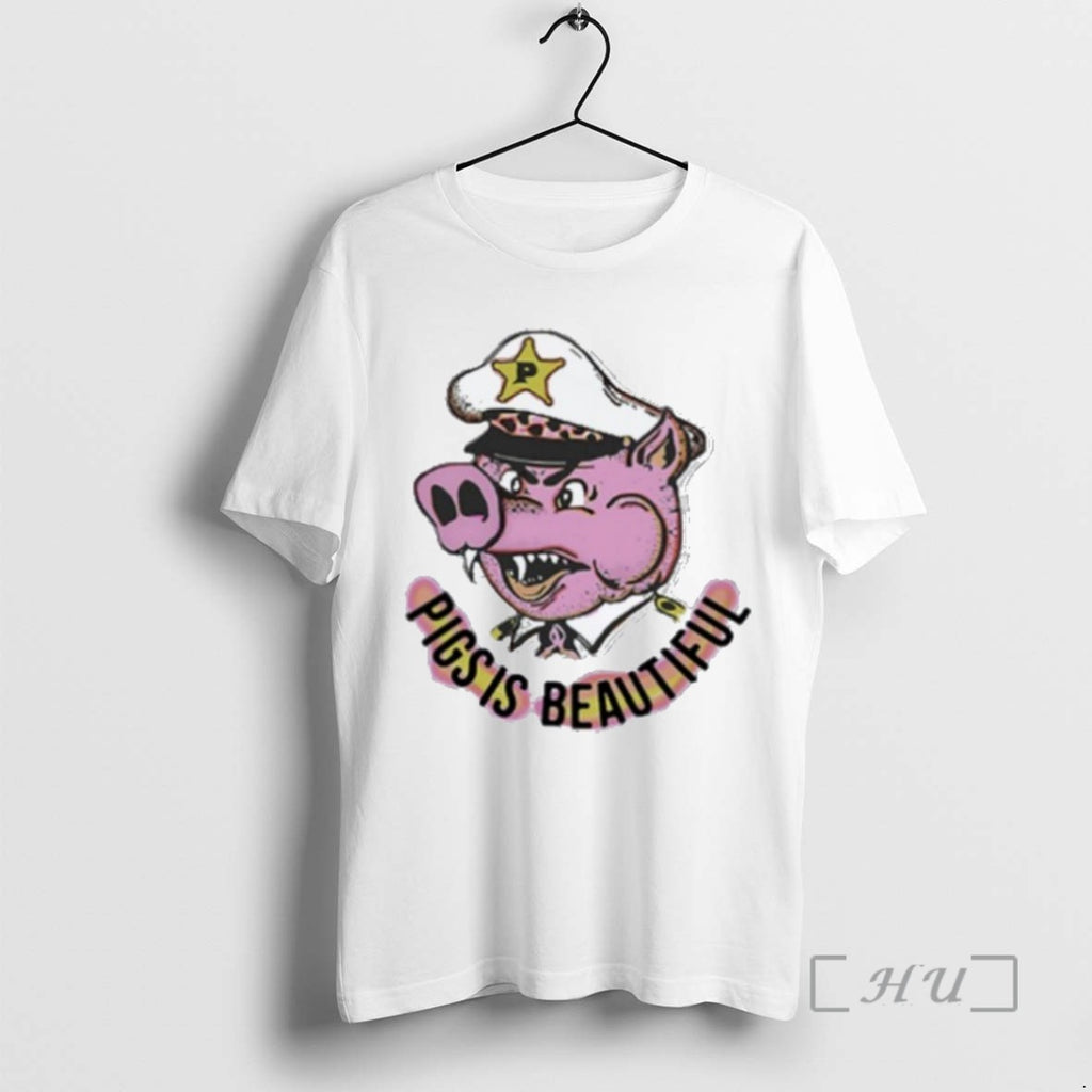 Officials Trending Pigs Is Beautiful Police Tee Shirt Sweater