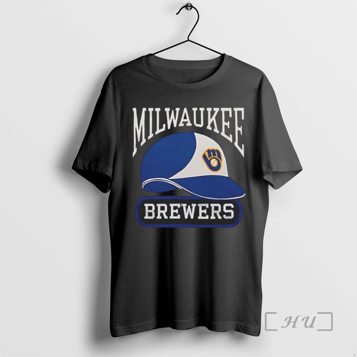 Officials Trending Premium Milwaukee Brewers Helmet Vintage Style Tee Shirt Sweater