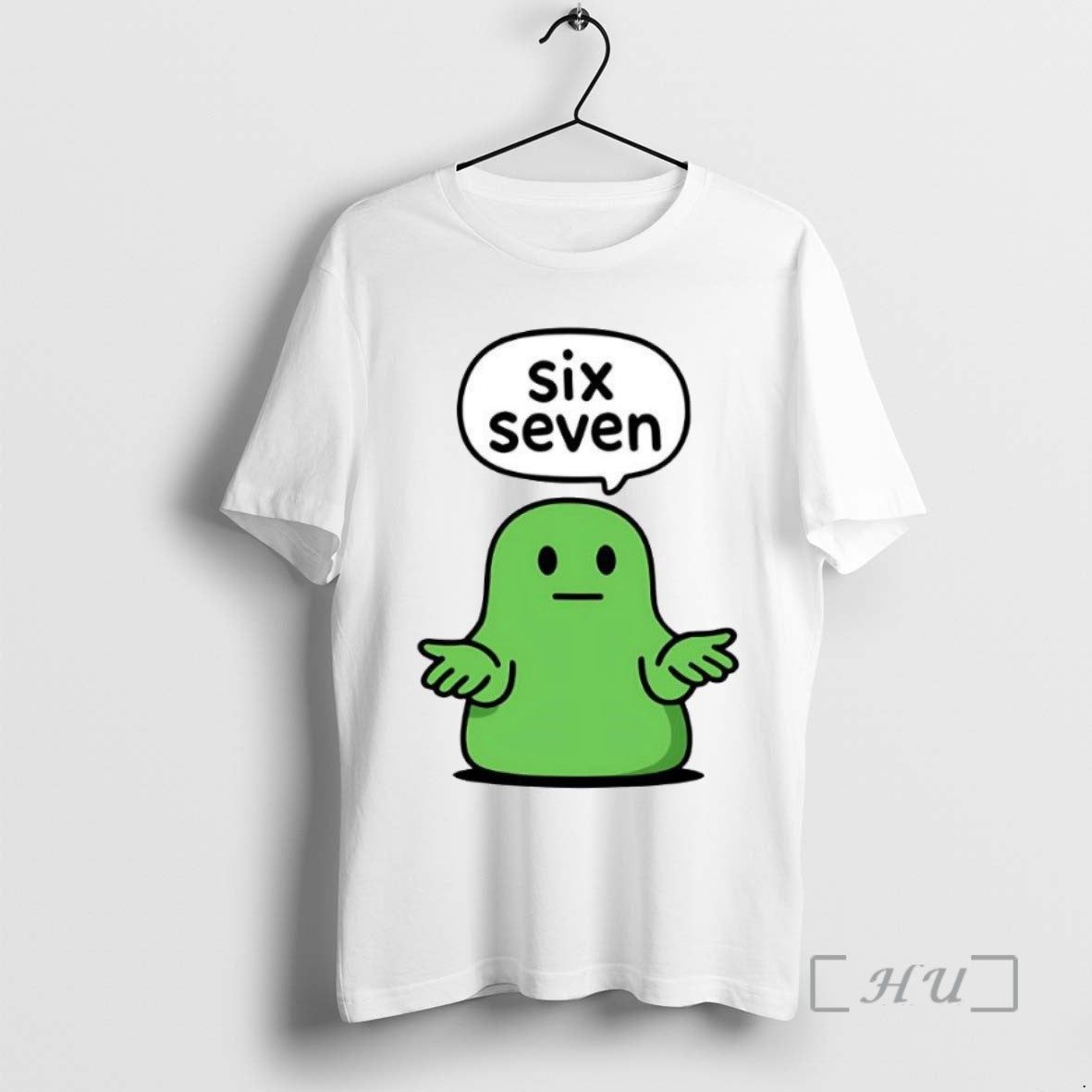 Officials Trending Six Seven Green Blob Slime Cute Tee Shirt Sweater