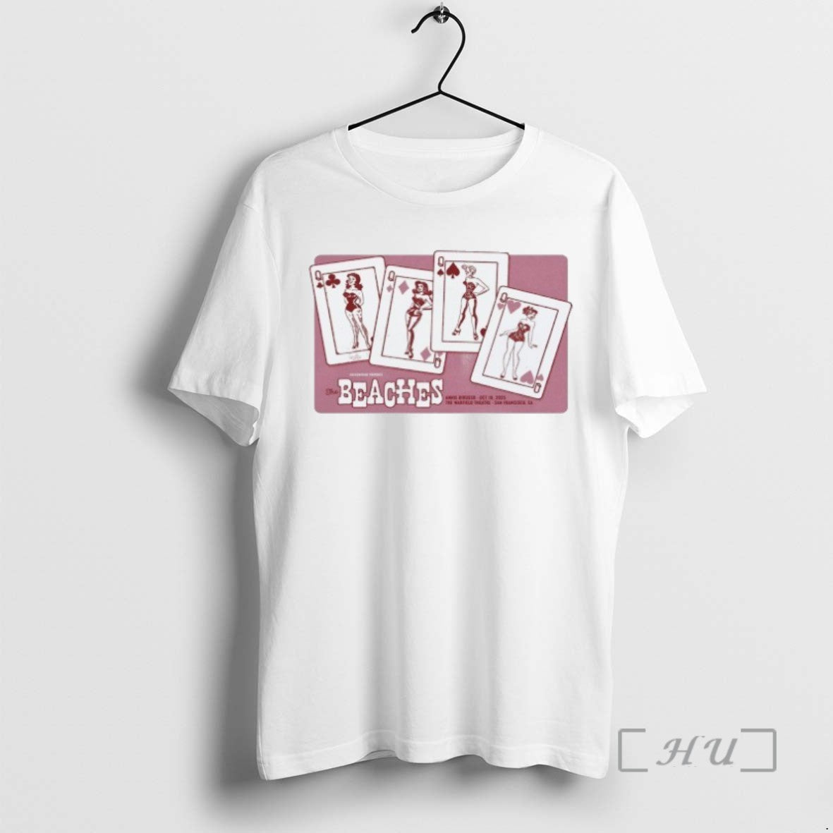 Officials Trending The Beaches Oct 19 2025 San Francisco Tour Cards Tee Shirt Sweater