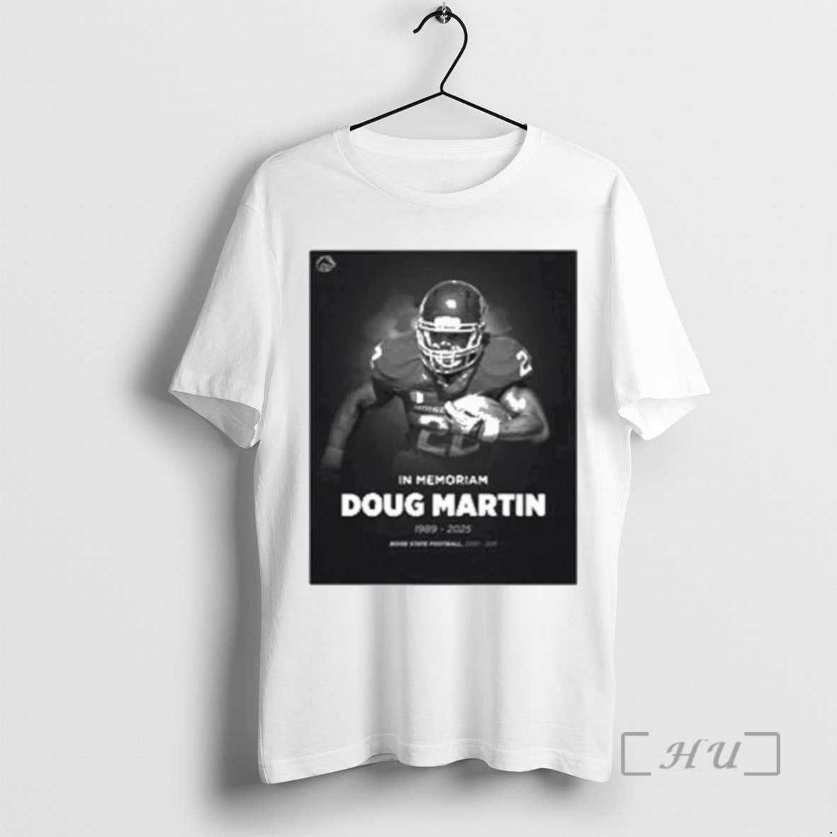 Officials Trending In Memoriam Doug Martin 1989 2024 Boise State Tee Shirt Sweater
