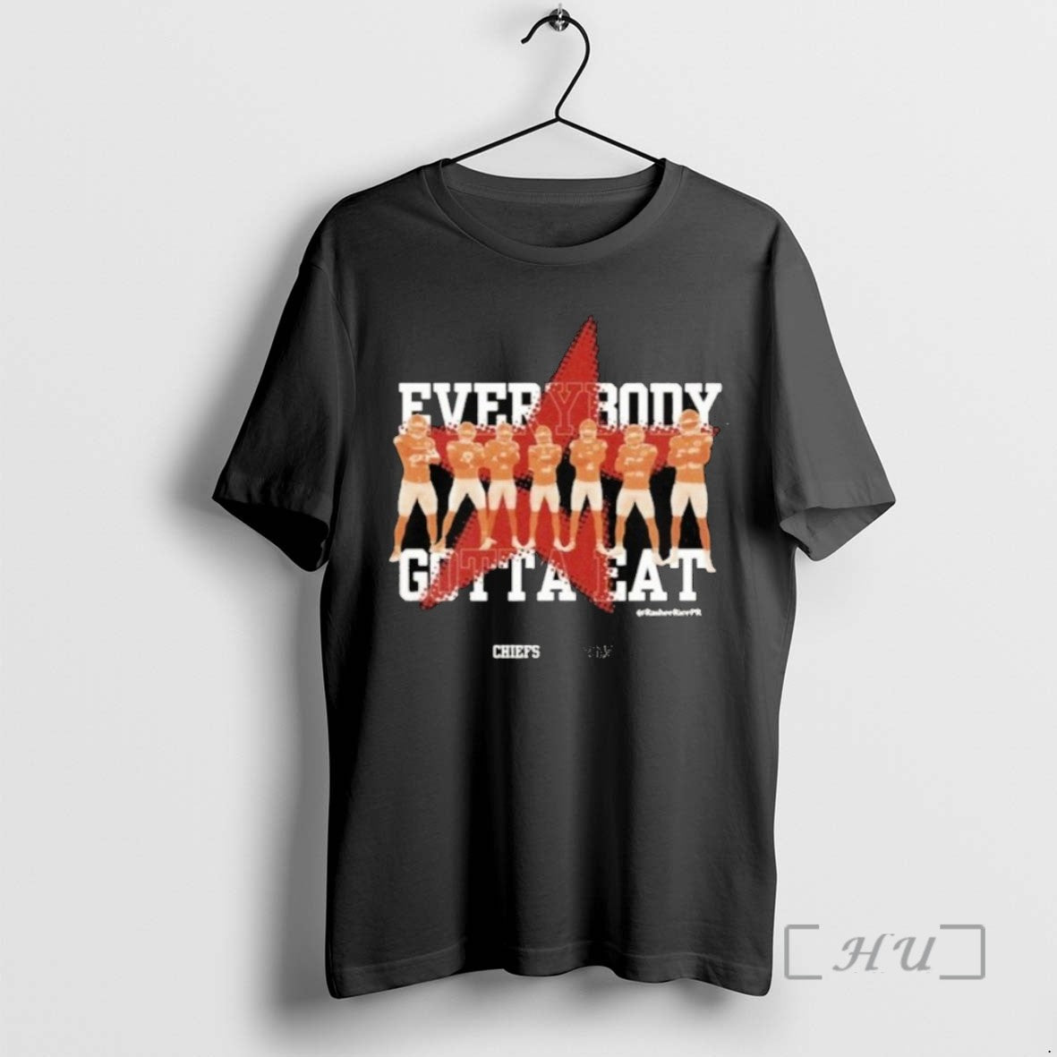 Officials Trending Kansas City Chiefs Everybody Gotta Eat Tee Shirt Sweater