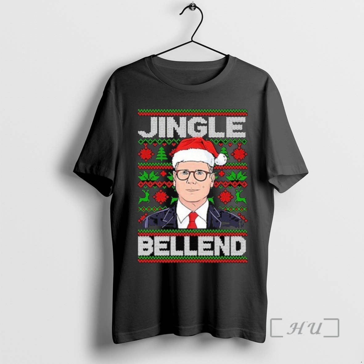 Officials Trending Keir Starmer Jingle Bell End Christmas 2025 Tee Shirt Sweater