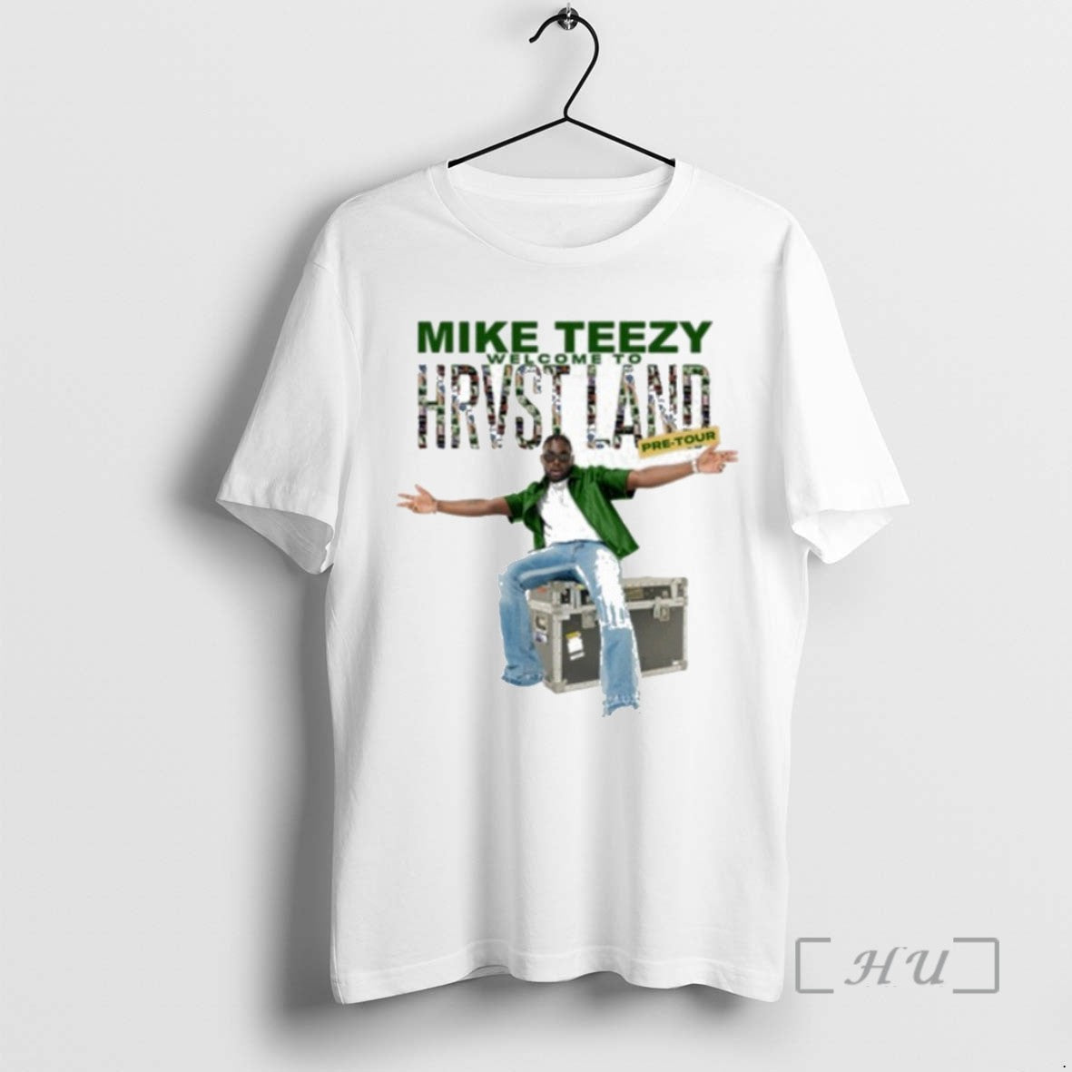 Officials Trending Mike Teezy Welcome To Hrvstland Pre Tour Tee Shirt Sweater