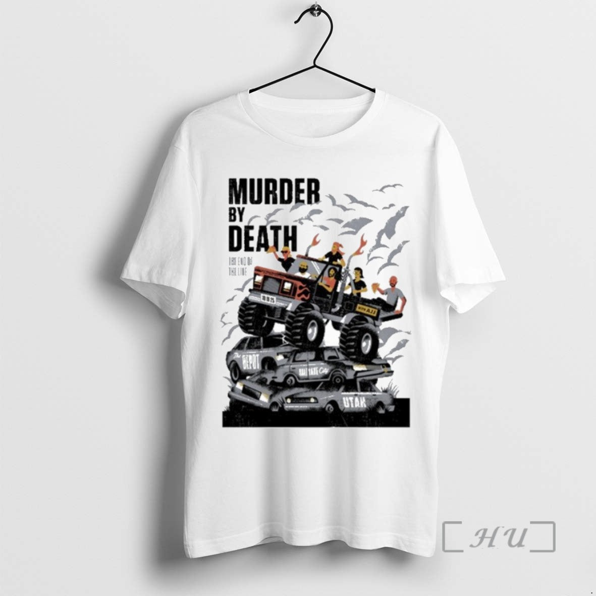 Officials Trending Murder By Death Salt Lake City 10 19 25 Event Tee Shirt Sweater