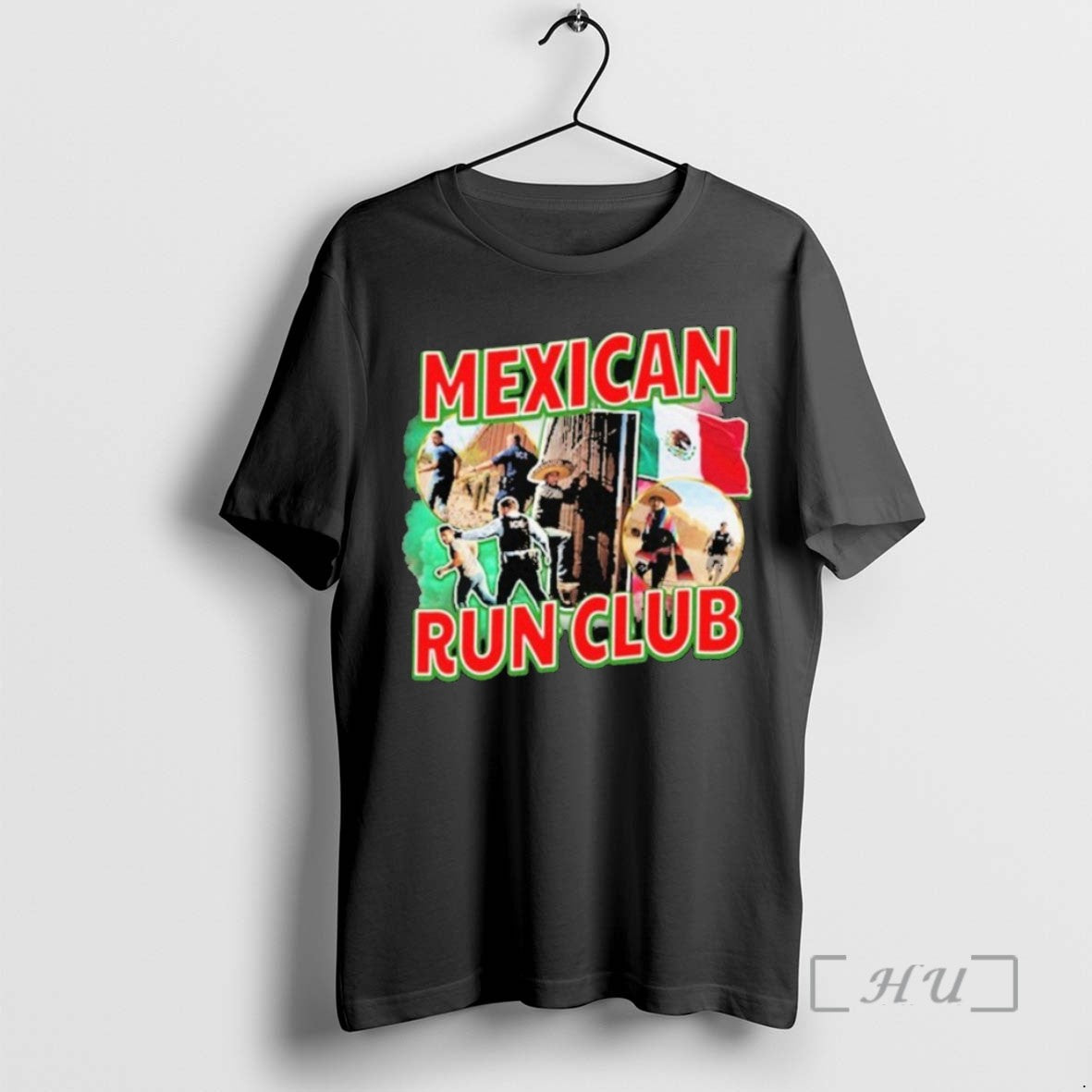 Officials Mexican Run Club Illegal Border Crossing Satirical T Shirt Sweater