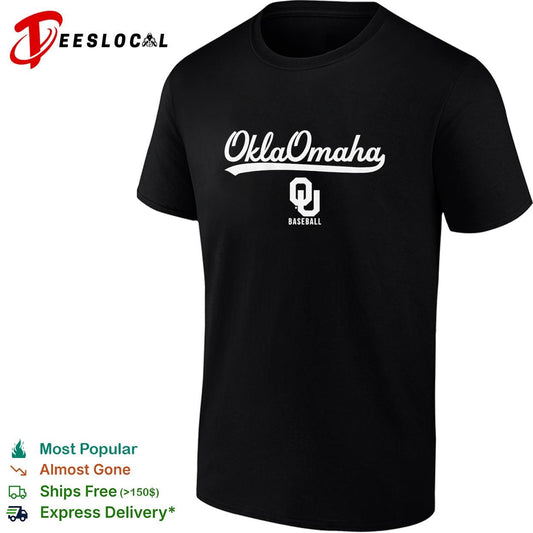 OklaOmaha Oklahoma Sooners baseball College World Series graphic shirt