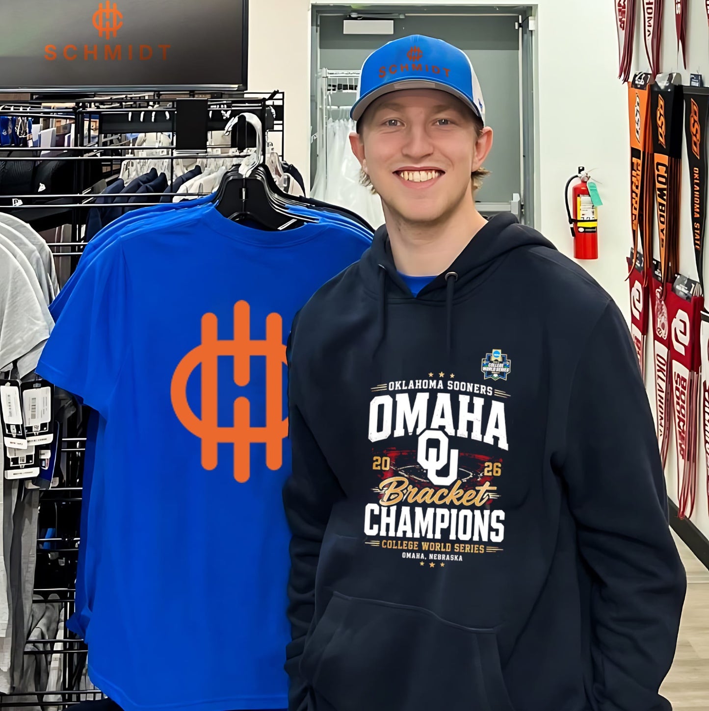 Oklahoma Sooners Baseball 2026 CWS OMAHA Bracket Champions shirt