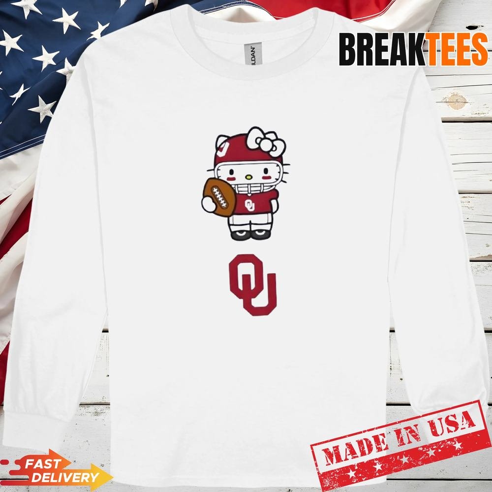 Oklahoma Sooners Football x Hello Kitty Anime T-Shirt
