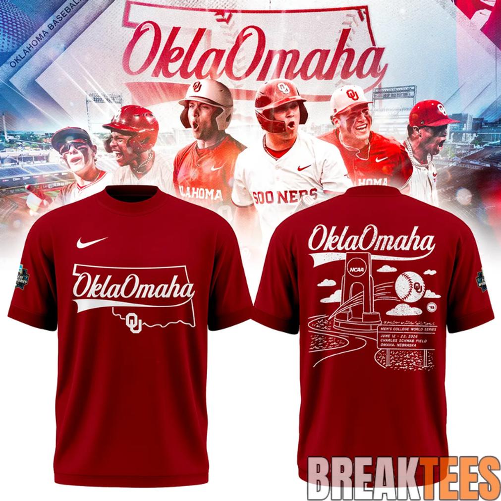 Oklahoma Sooners OklaOmaha Limited Edition 3D T-Shirt