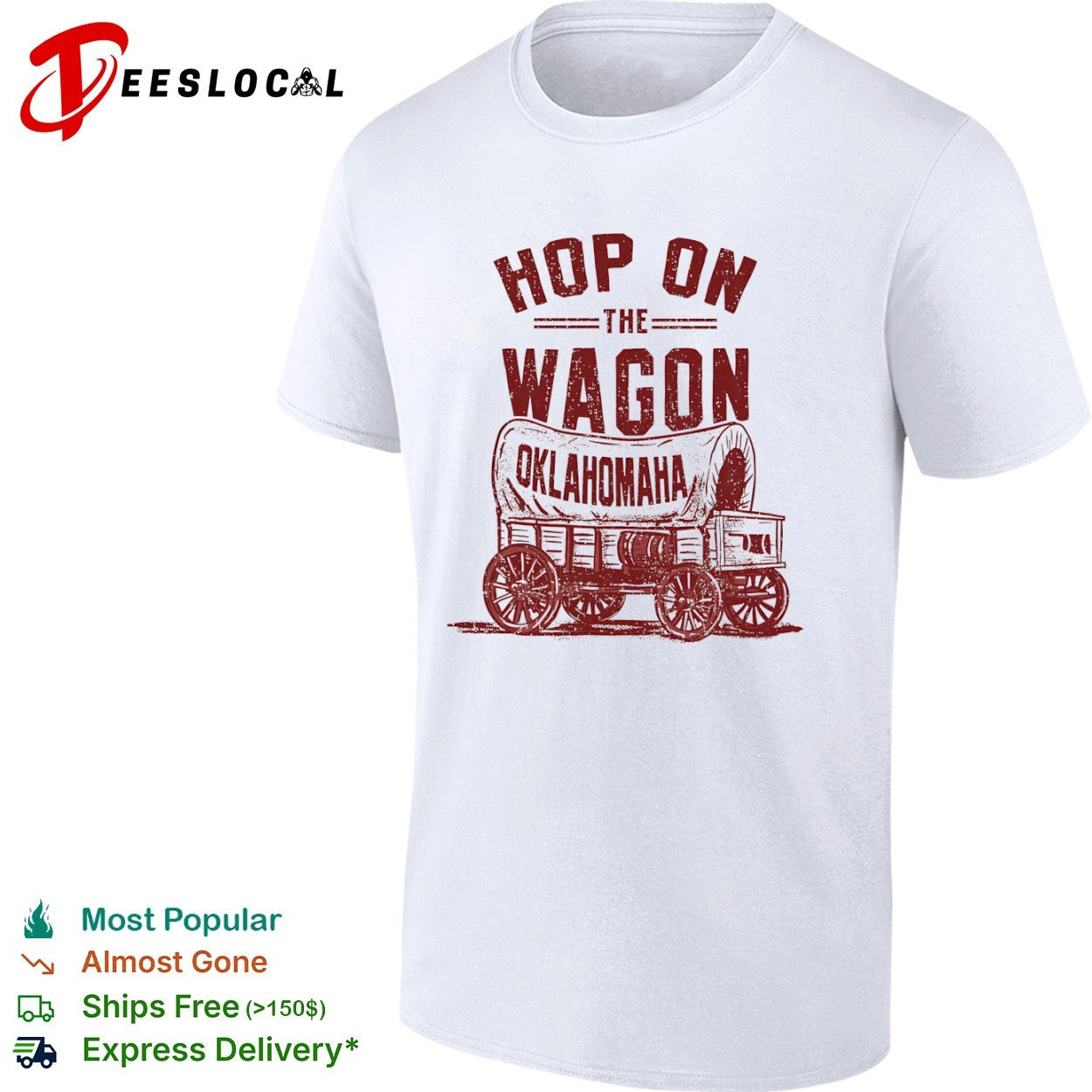 Oklahoma Sooners hop on the wagon Oklahomaha shirt