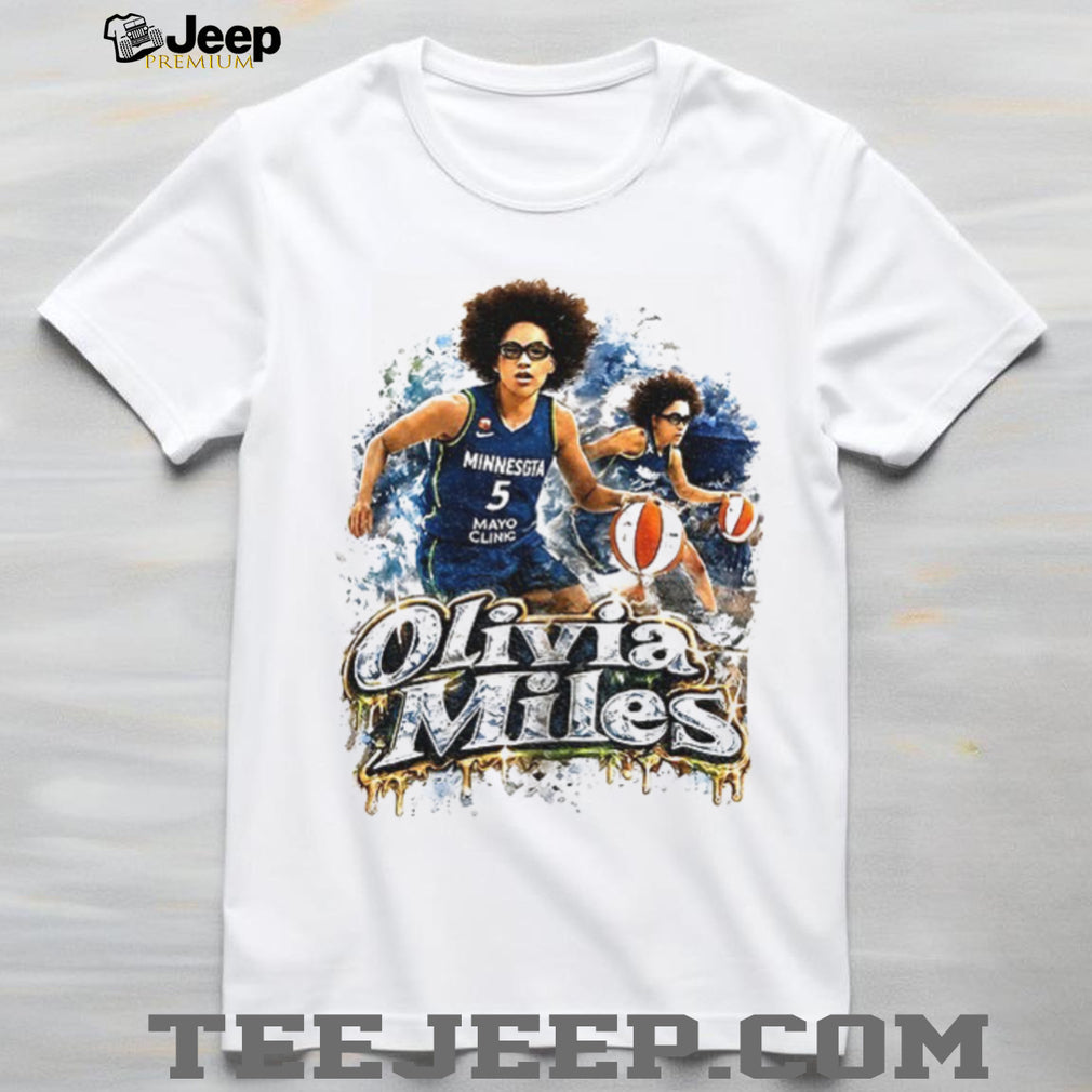 Olivia Miles Face Minnesota Basketball Graphic WNBA shirt