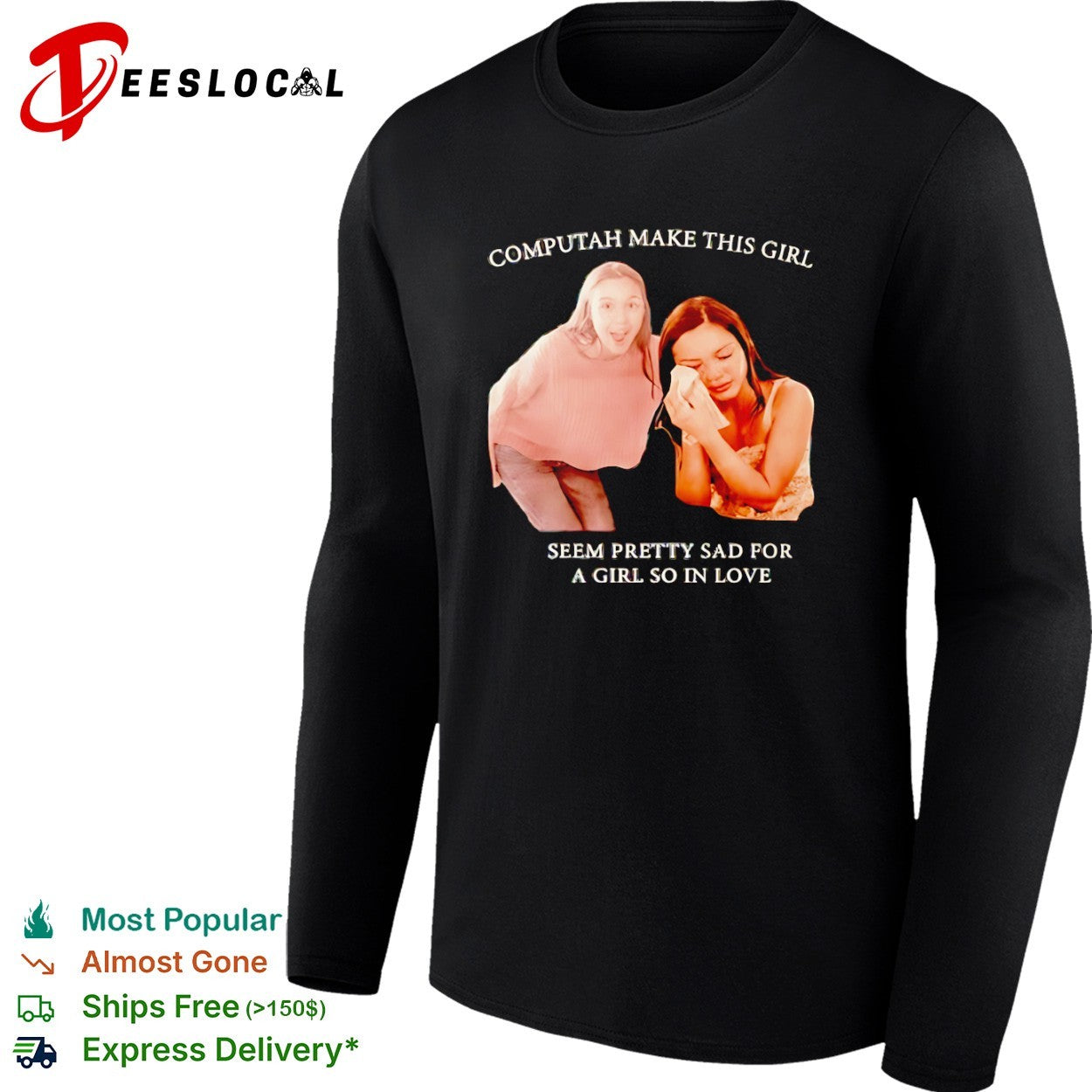 Olivia Rodrigo Computah make this girl seem pretty sad for a girl so in love shirt