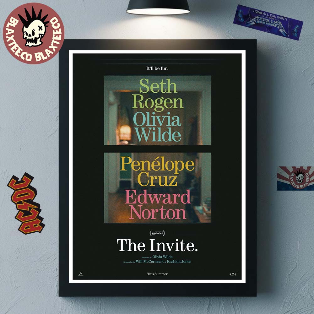 Olivia Wilde’s The Invite Movie First Poster Canvas For Home Decor