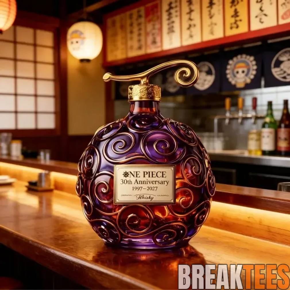One Piece 30th Anniversary 1997-2027 Whiskey Bottle