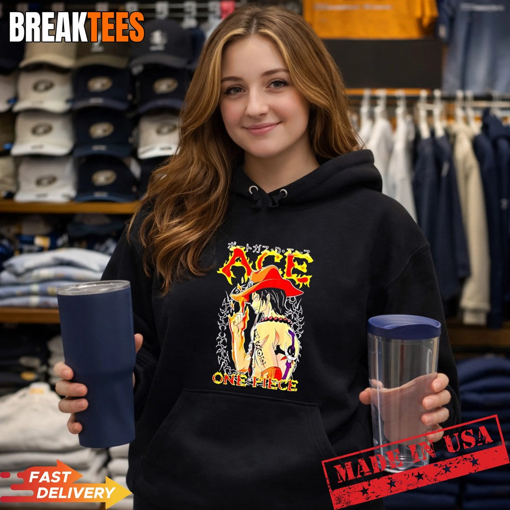 One Piece Fire Fist Ace T-Shirt
