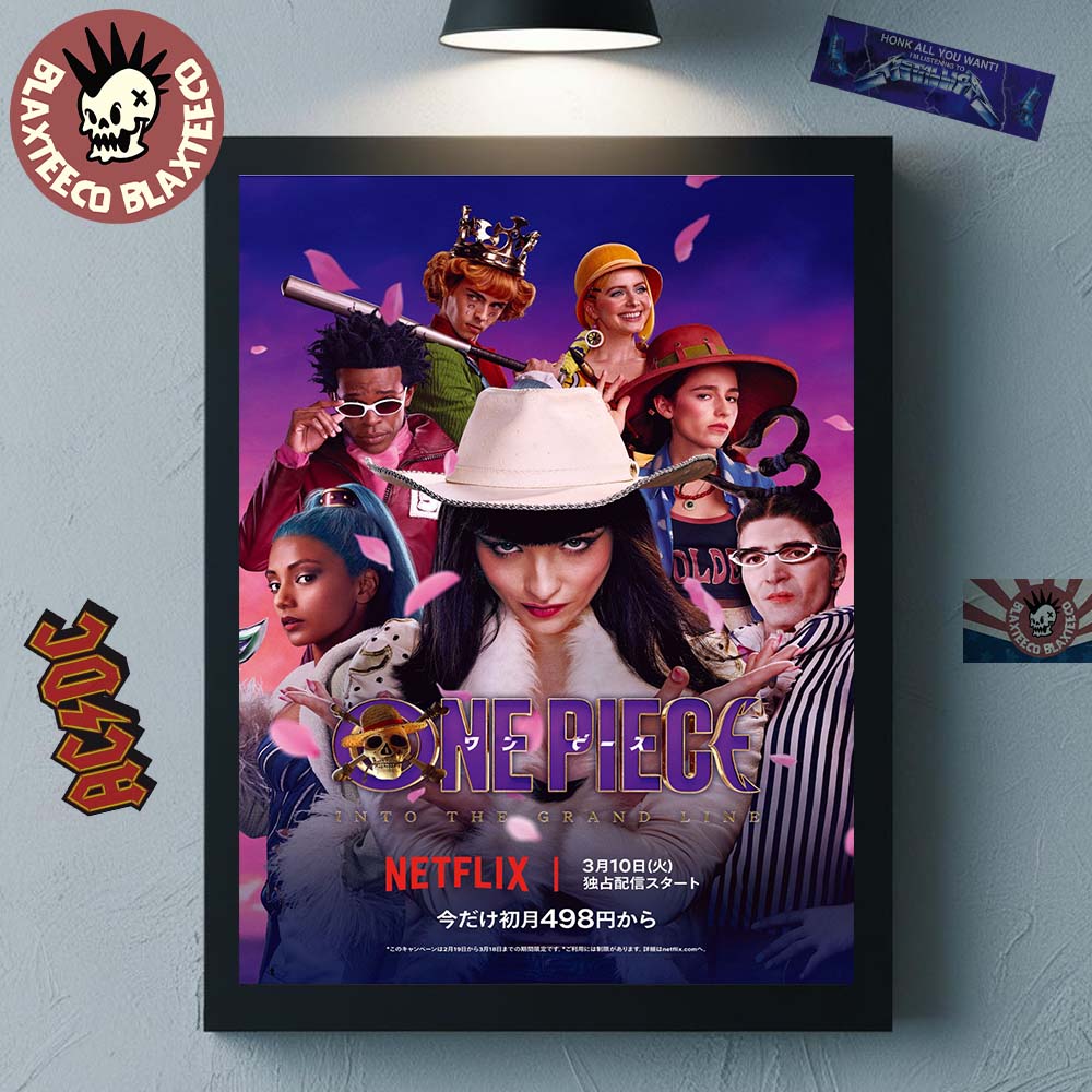 One Piece Into The Grand Line Season 2 Live Action CP0 Group Poster Canvas For Home Decor