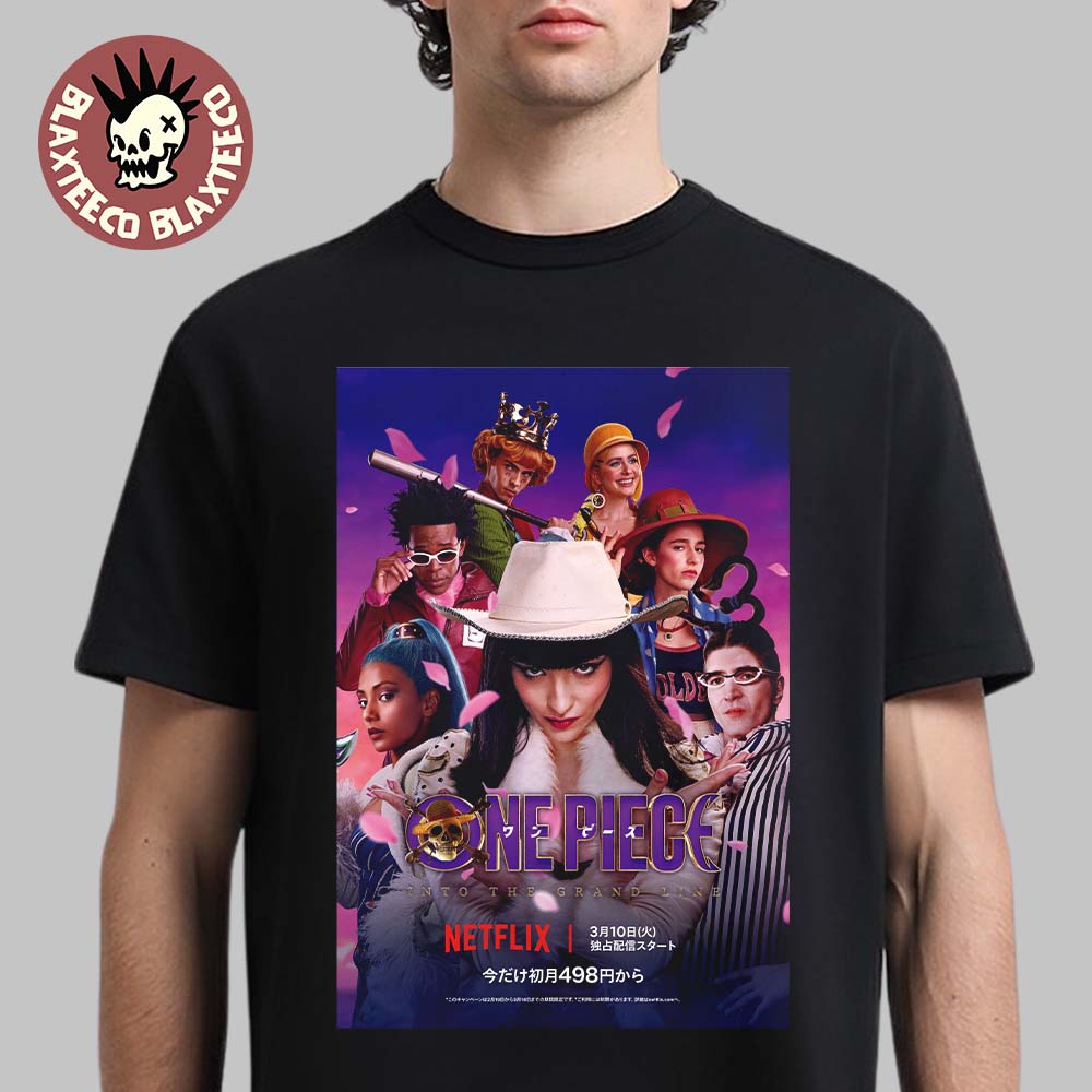 One Piece Into The Grand Line Season 2 Live Action CP0 Group Poster T-Shirt