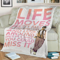 One of the many quotes from Ferris Bueller’s Day Off. C … Fleece Throw Blanket
