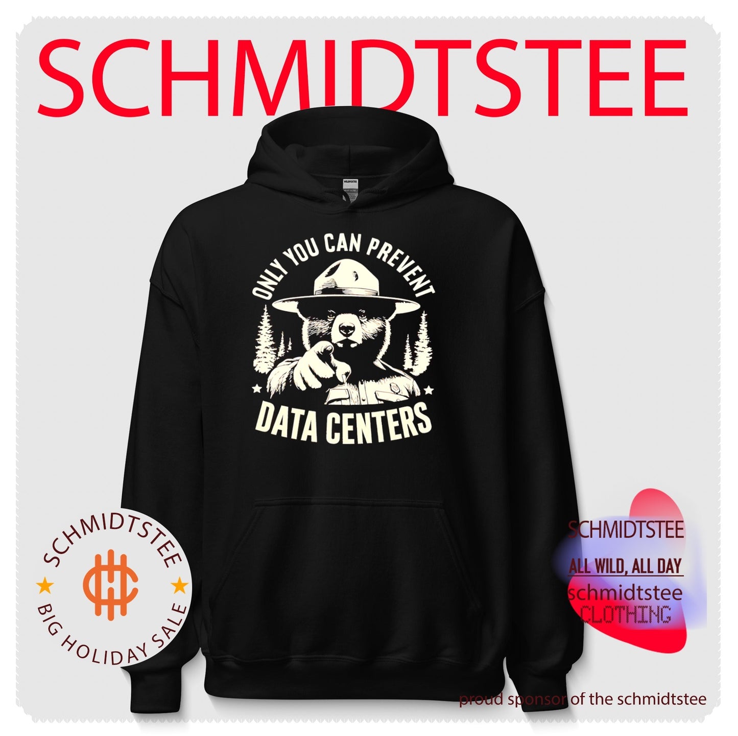Only You Can Prevent Data Centers Smokey Bear shirt
