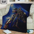 Optimus Prime autobot Fleece Throw Blanket
