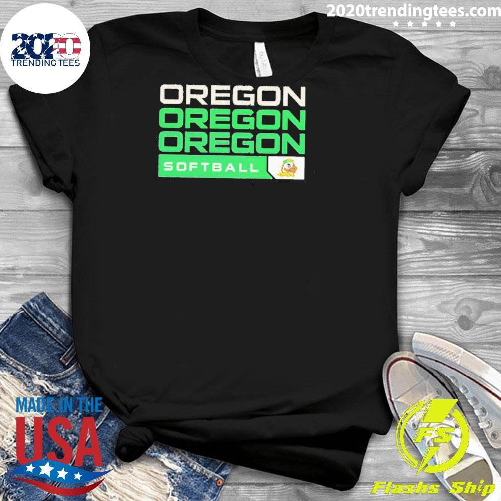 Oregon Ducks College Softball Hype Tri-blend 2026 Shirt