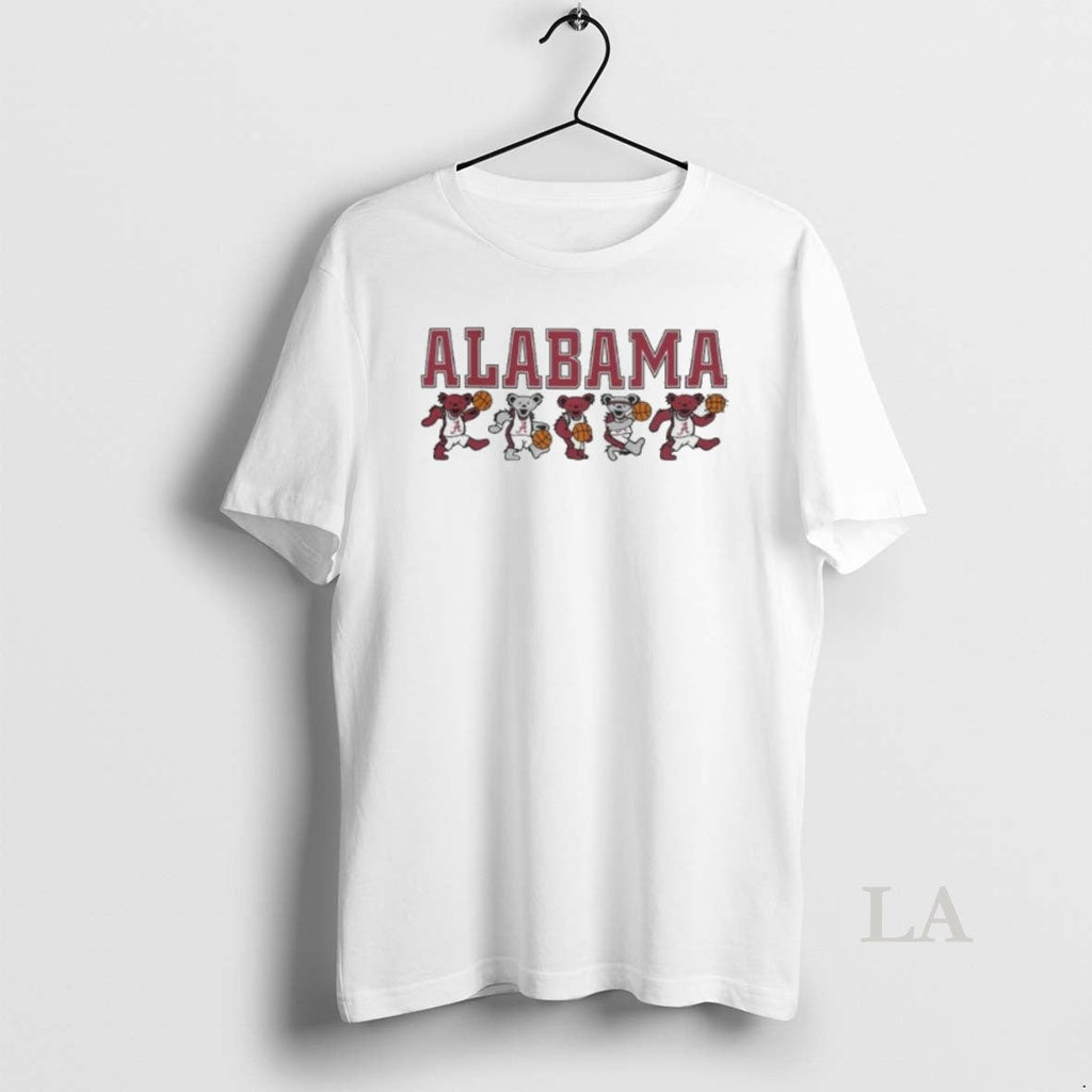 Original Alabama Basketball X Grateful Dead Mascot Bears 2025