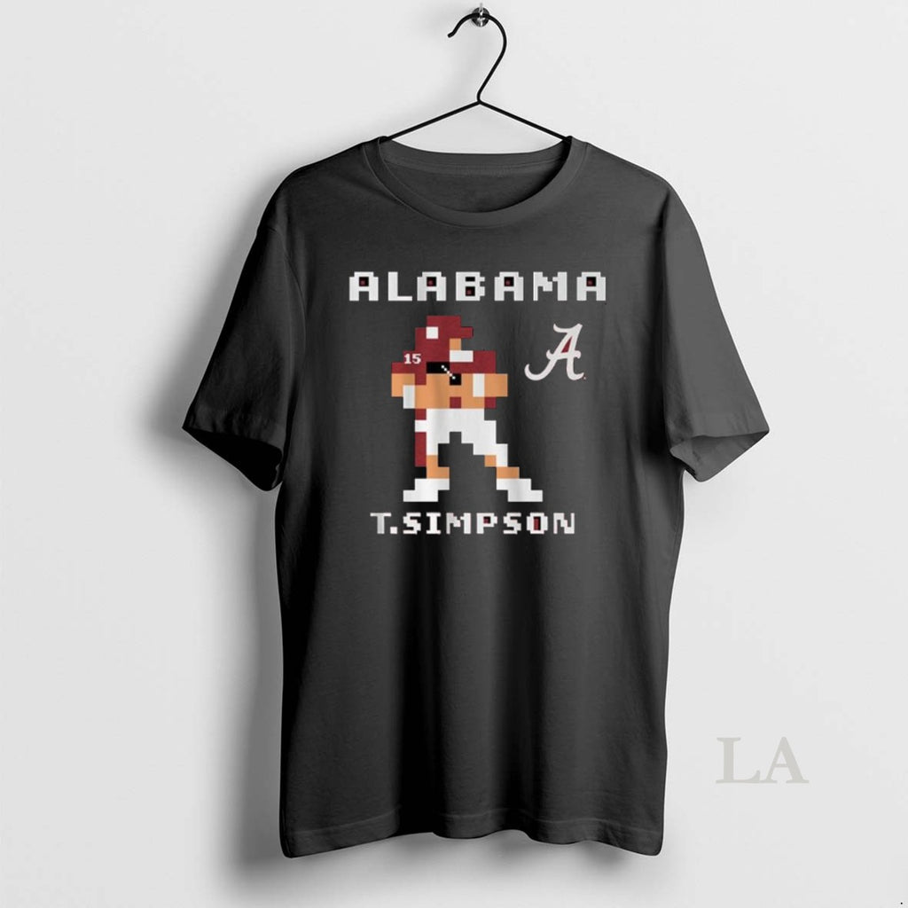 Original Alabama Football Ty Simpson Retro Baller
