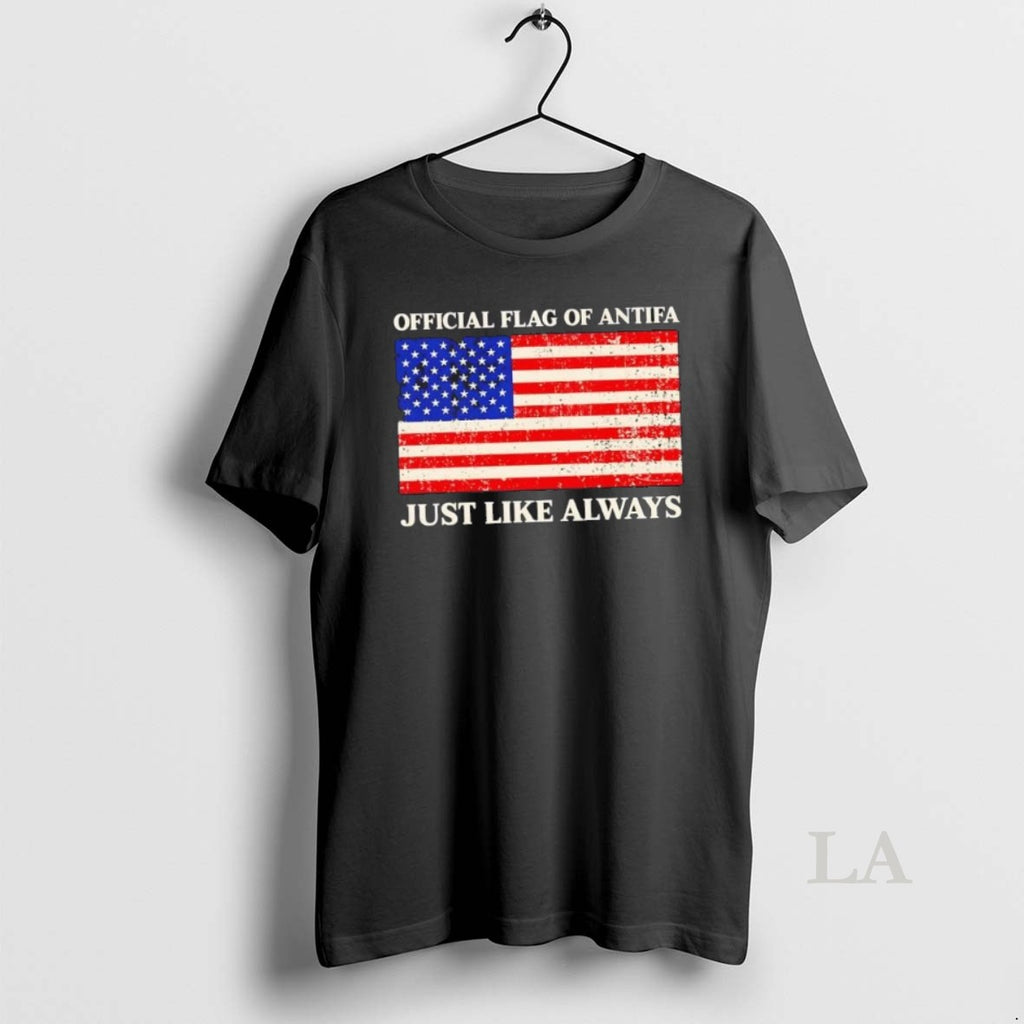Original American Flag Of Antifa Just Like Always