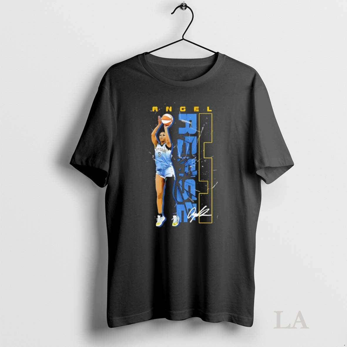 Original Angel Reese 5 Wnba Chicago Sky Player Singature