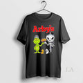 Original Arbys X Grinch And Jack Skellington Fist Bump Uniwilling Friends