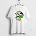 Original Baltimore Ravens X Santa Grinch I Love Ravens Christmas White