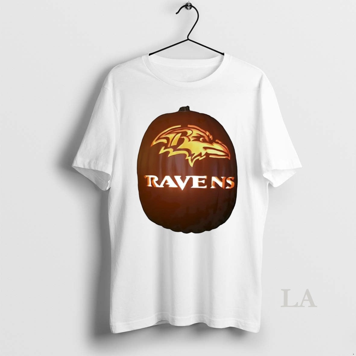 Original Baltimore Ravens Pumpkin Halloween